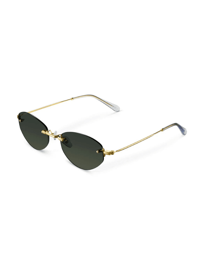 Lentes de Sol - Amina Gold Olive dorado talle unico