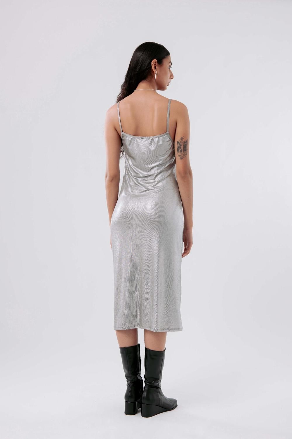 Vestido Plata