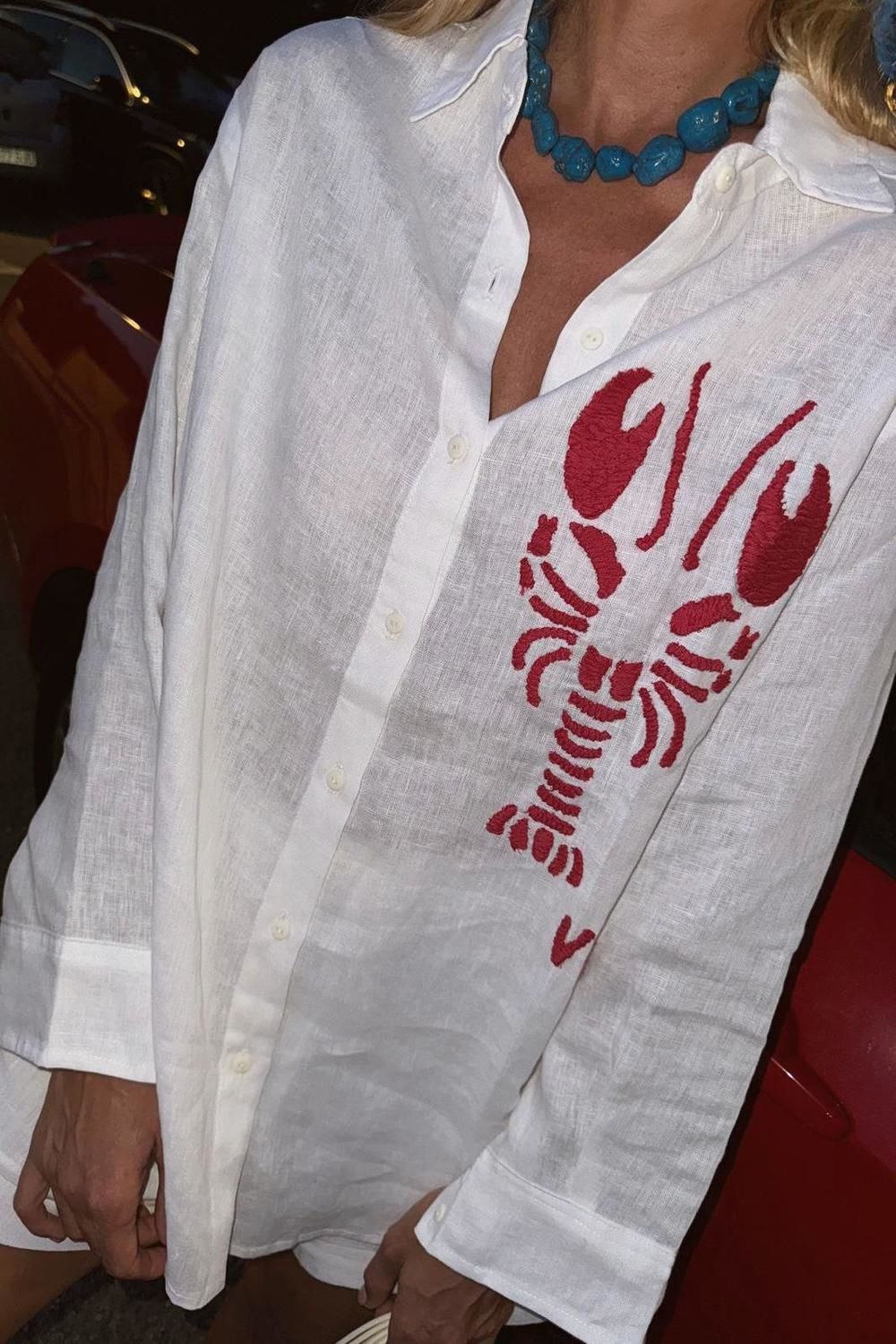 Camisa Lobster blanco 1