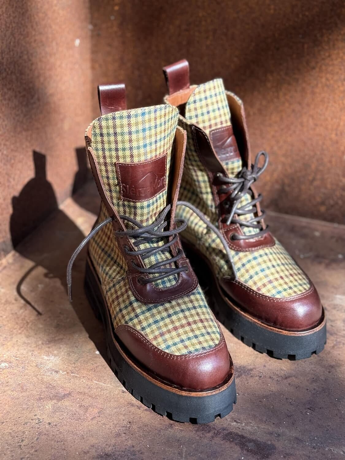 Tweed Boots amarillo 41