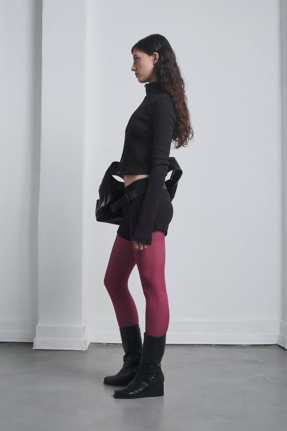 Mini Short top negro 3