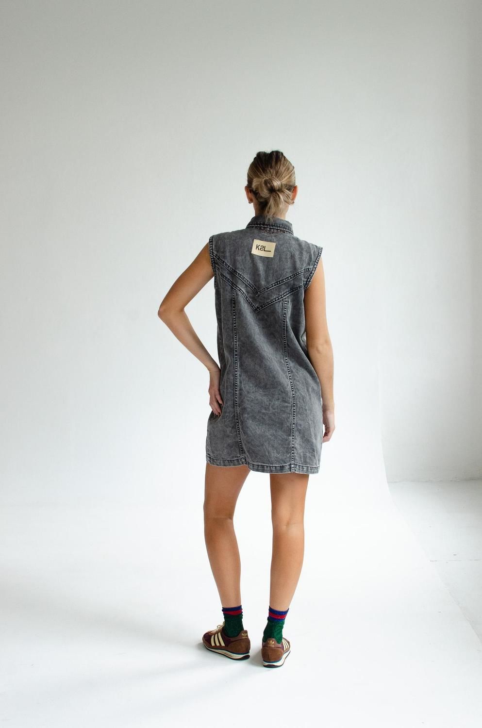 VESTIDO CAMBA gris 1