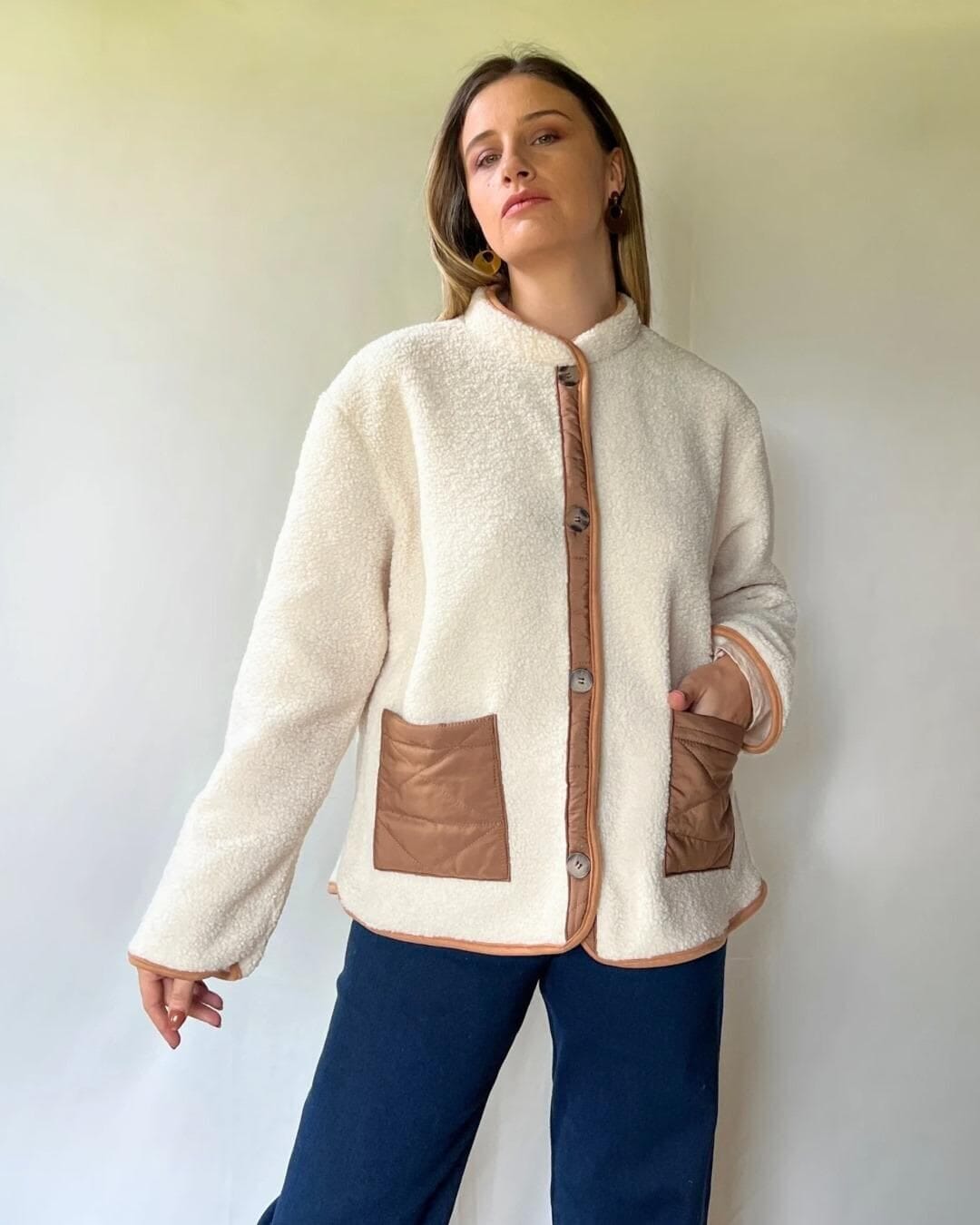 Campera Corderito y Capit