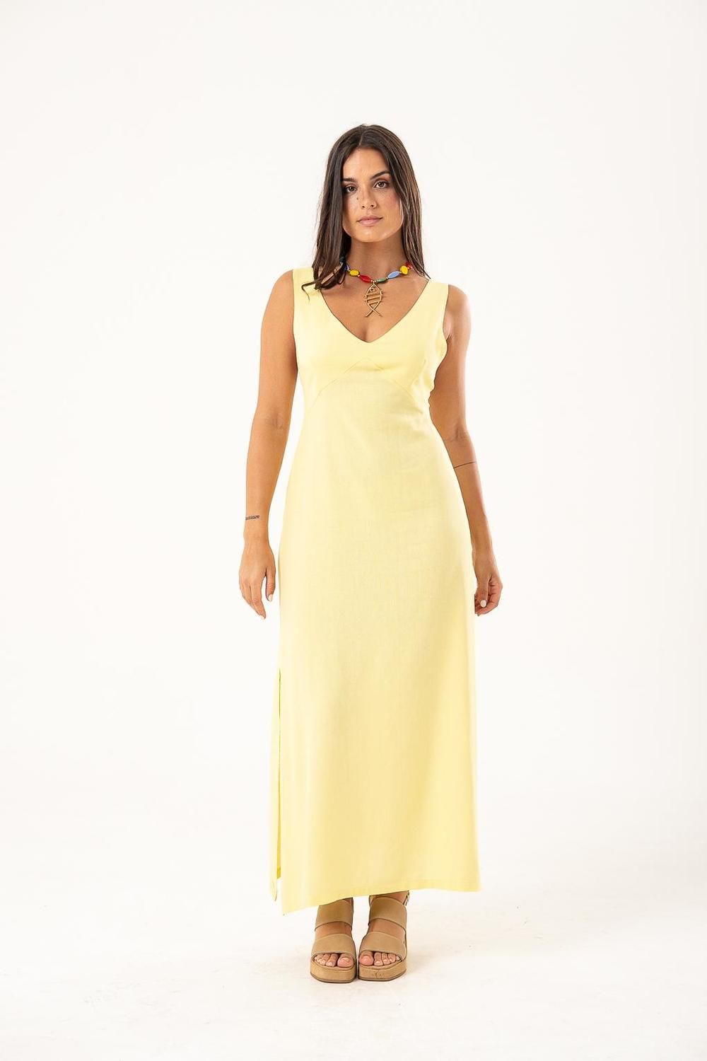 Vestido Blas amarillo xs