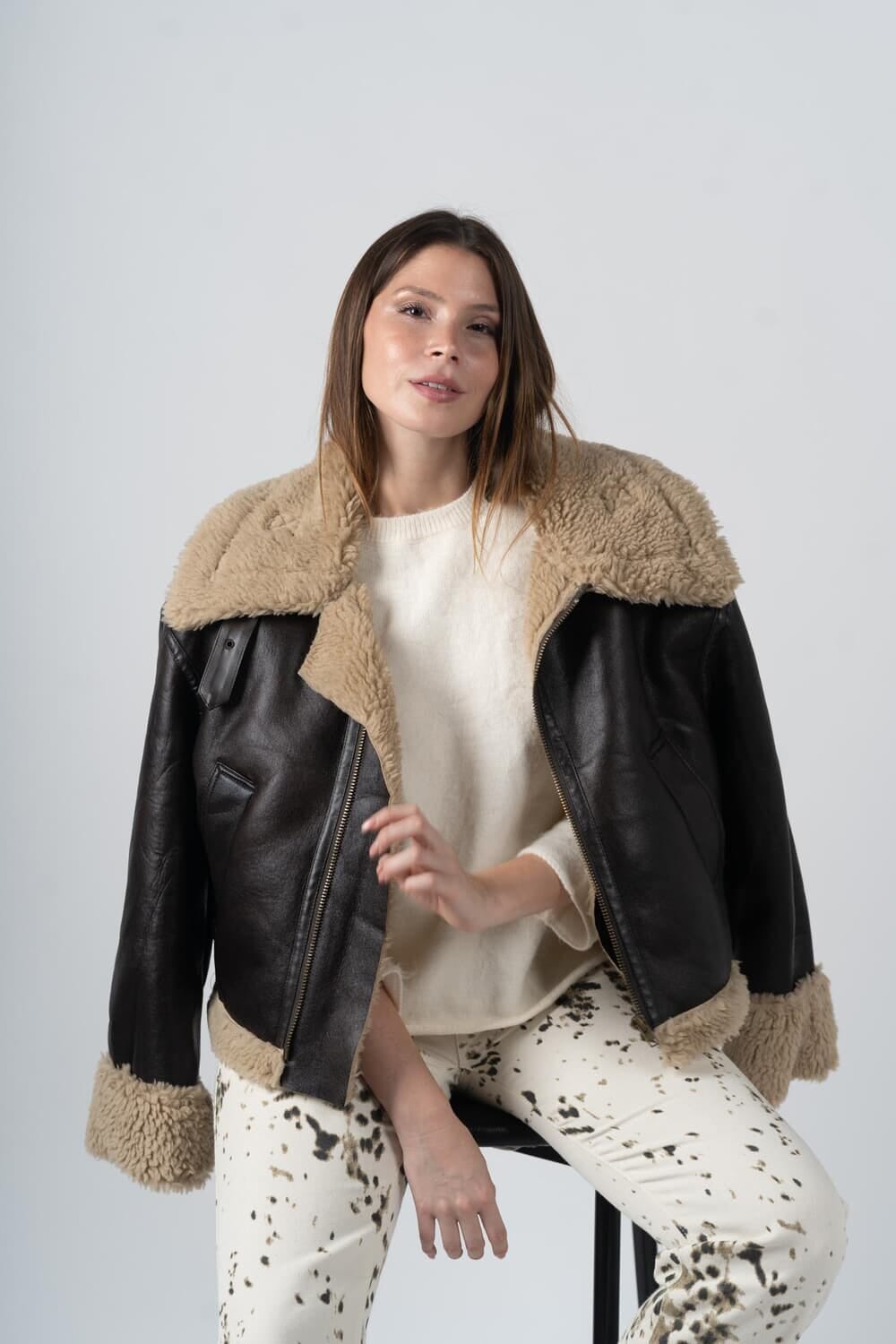 Campera Saeur marron m