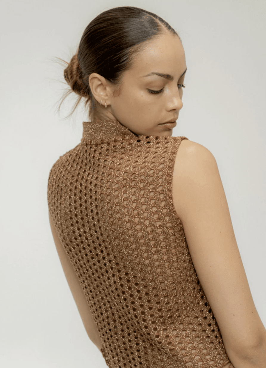 Top Multi Knit chocolate m