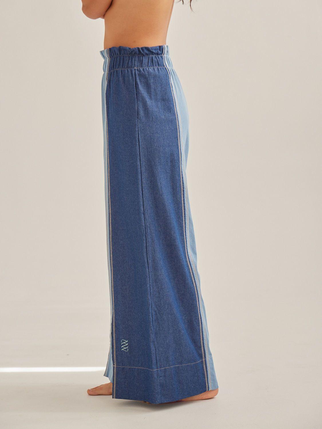 PANTALON AGUAS azul 0