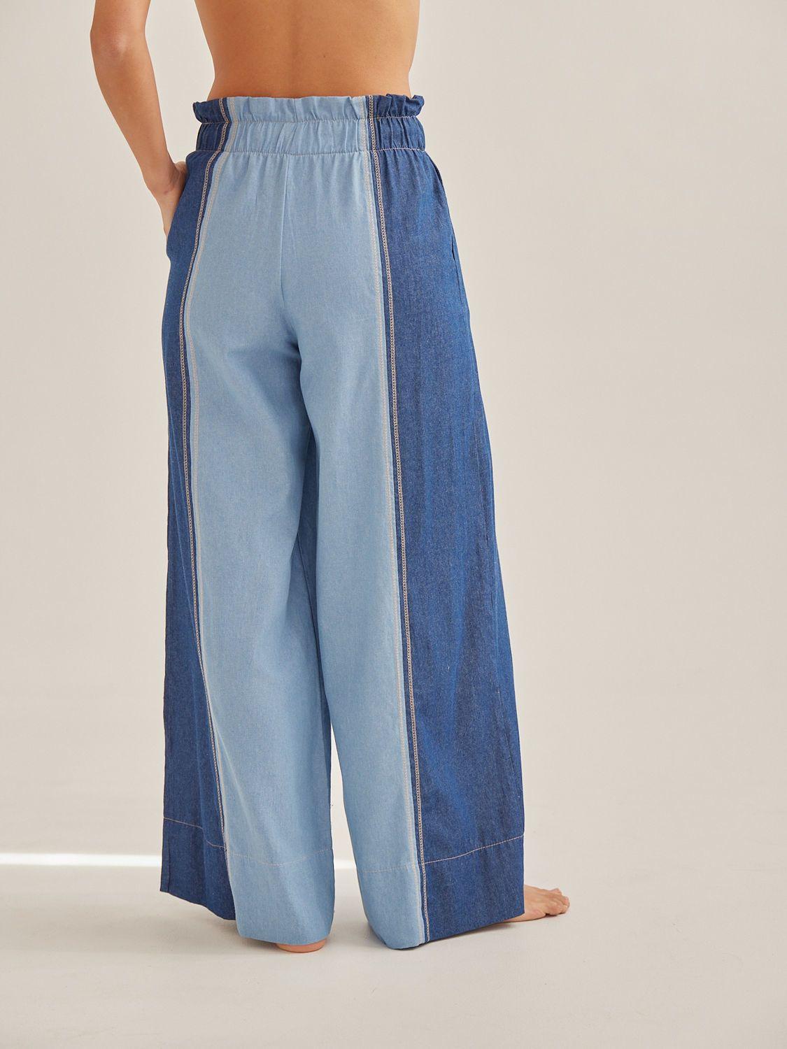 PANTALON AGUAS azul 0