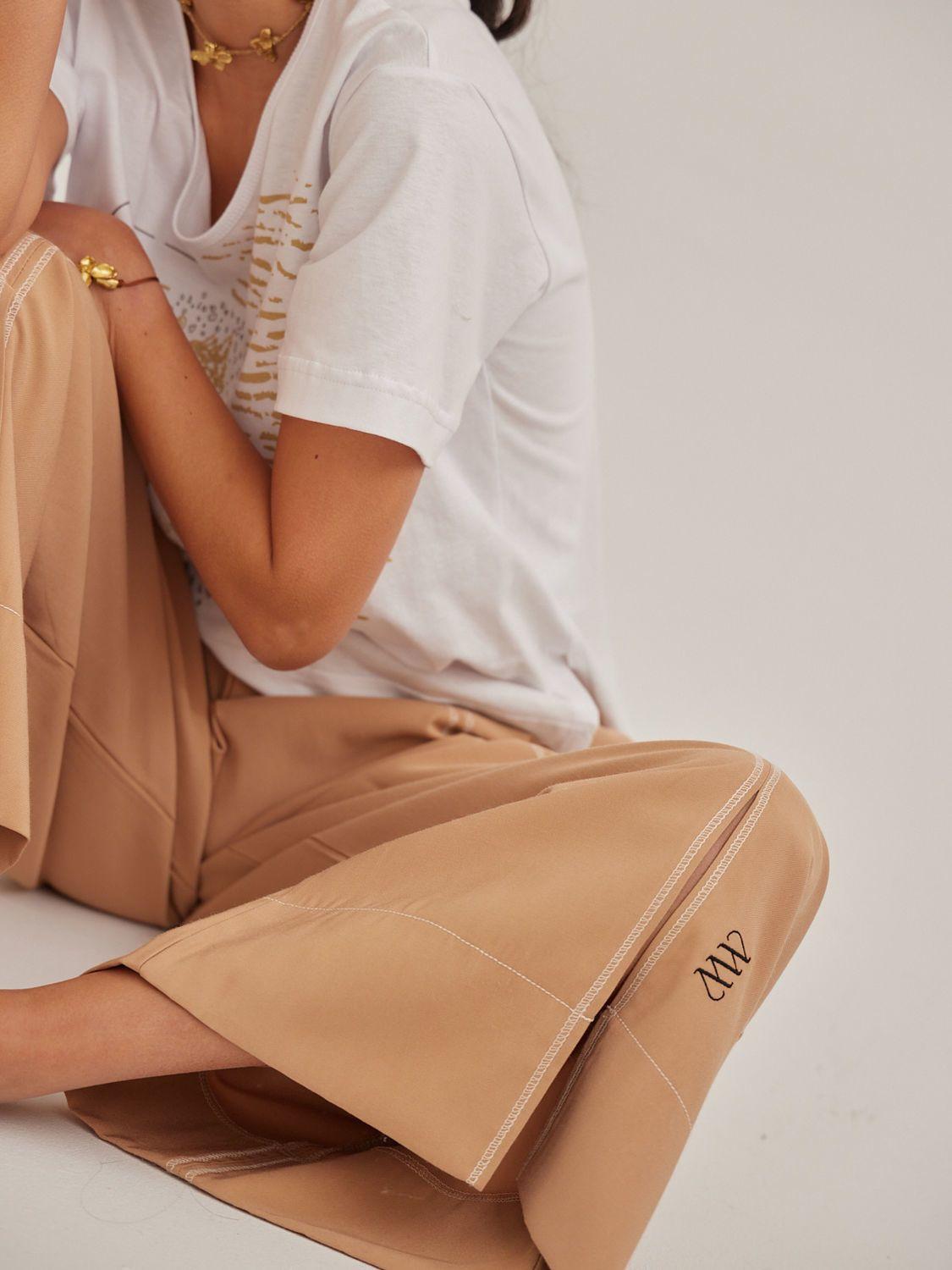 PANTALON AGUAS beige 2