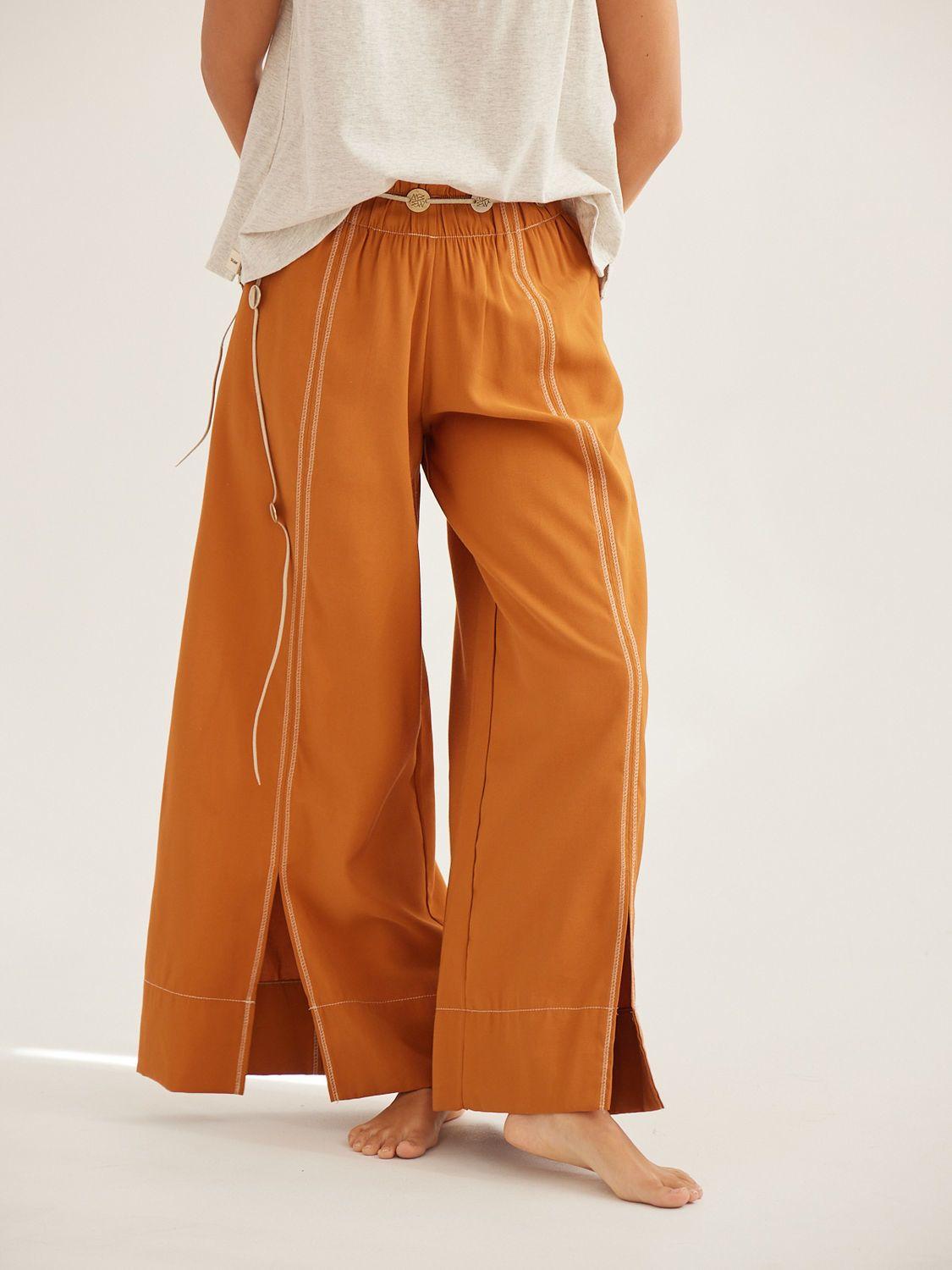 PANTALON AGUAS camel 0