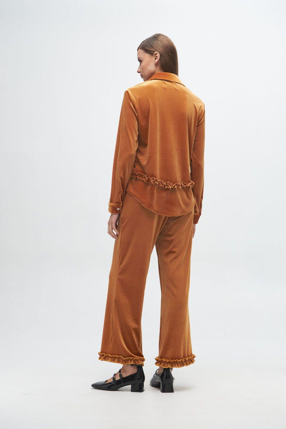 Pantalon Amber Camel XS