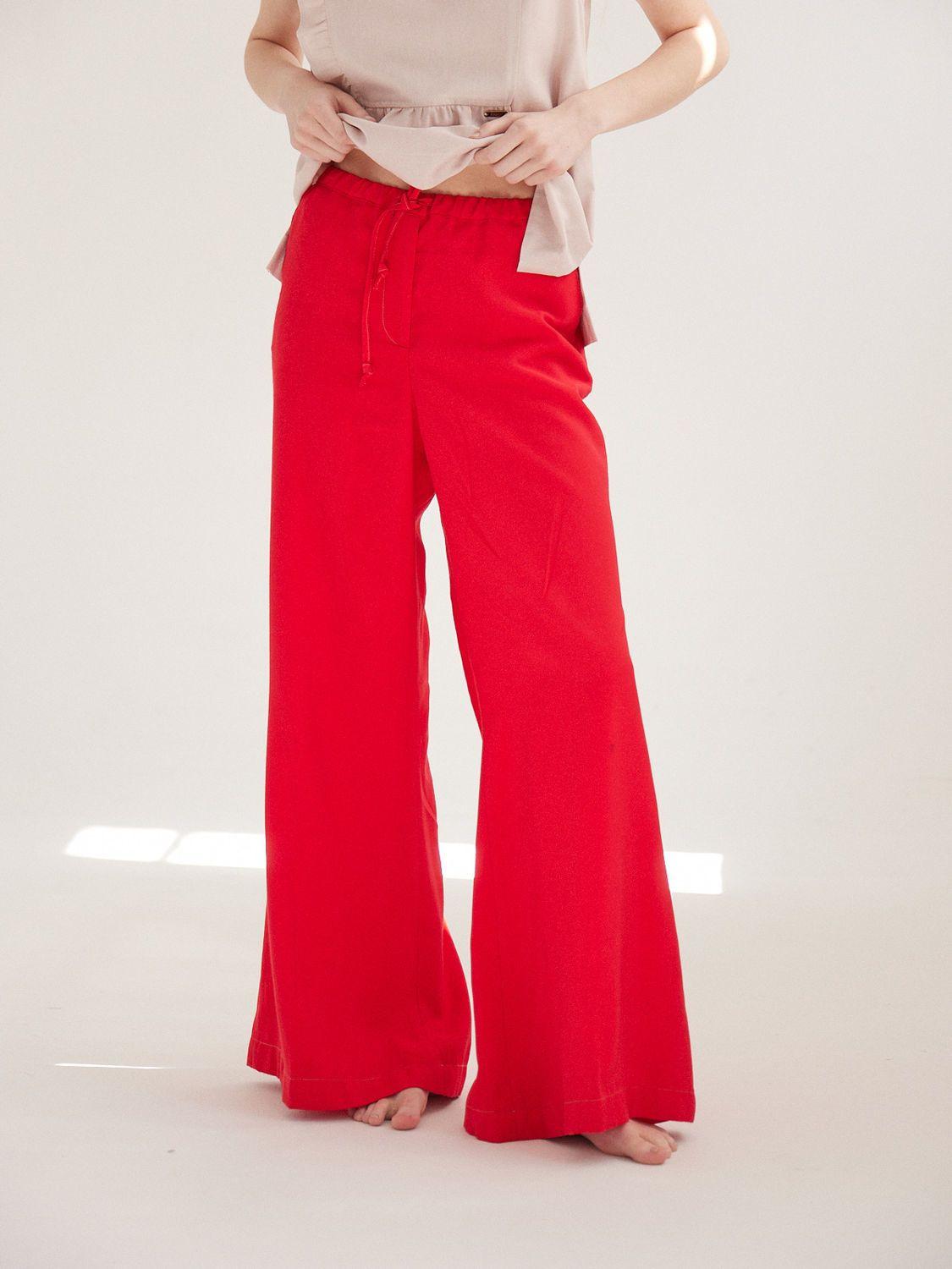 PANTALON BEGONI rojo 3