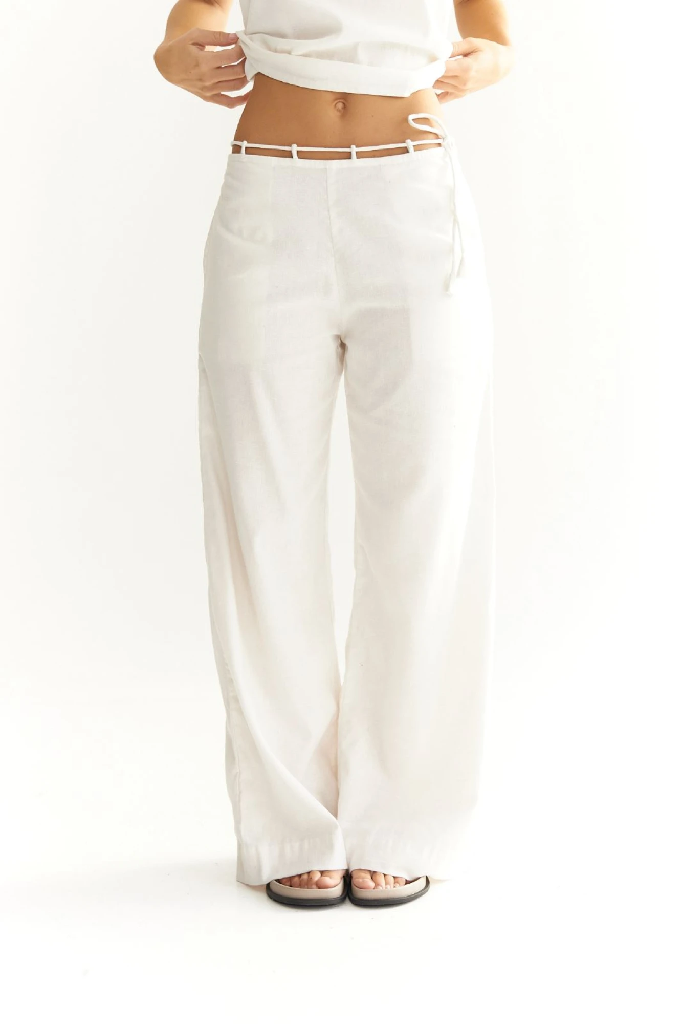 Pantalón Fito blanco xs