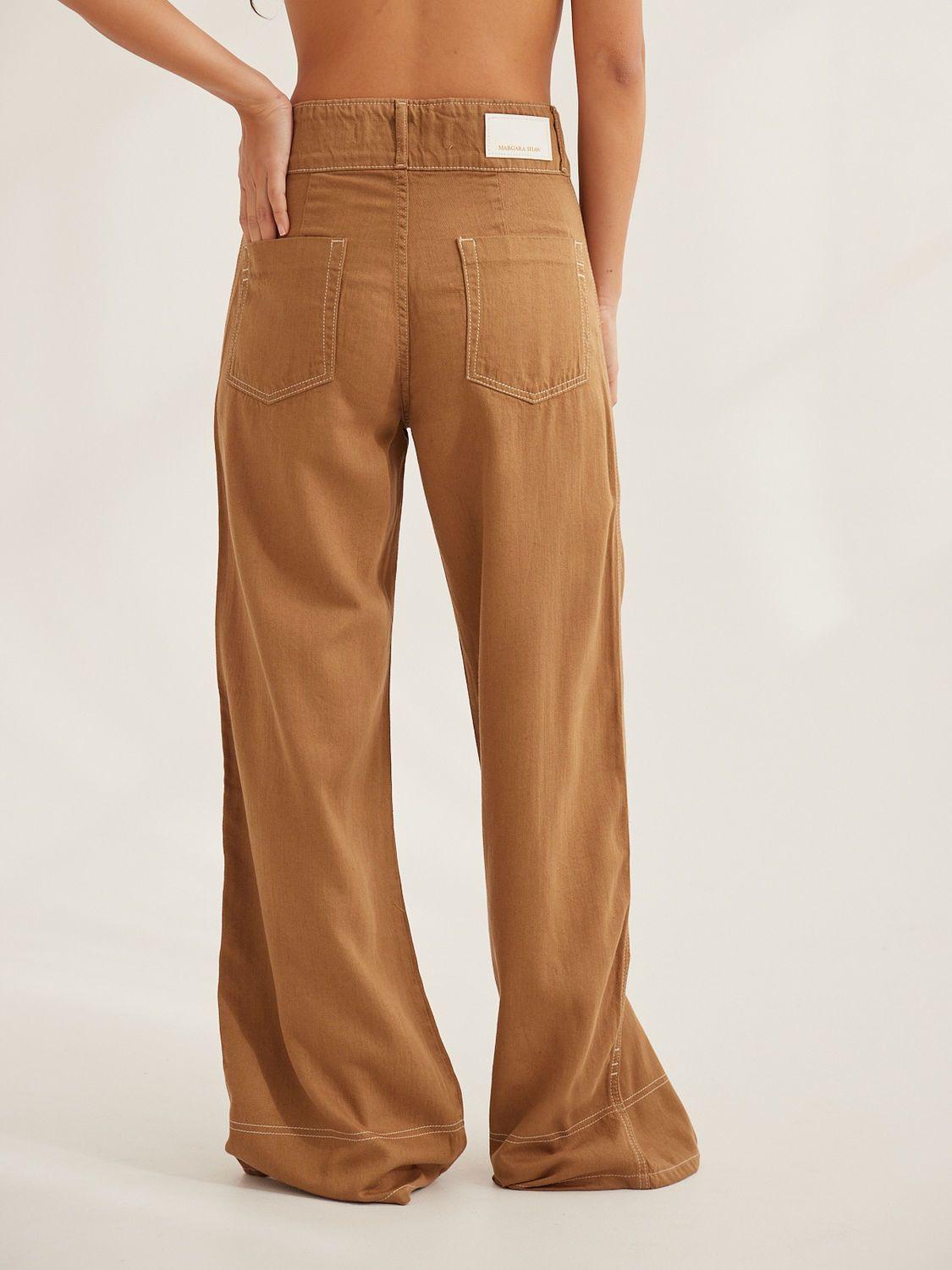 PANTALON MEDU camel 4