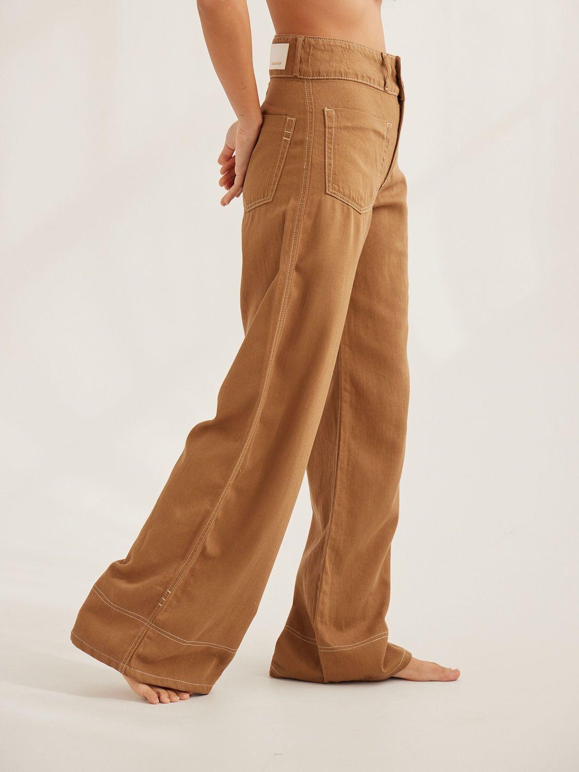 PANTALON MEDU camel 4