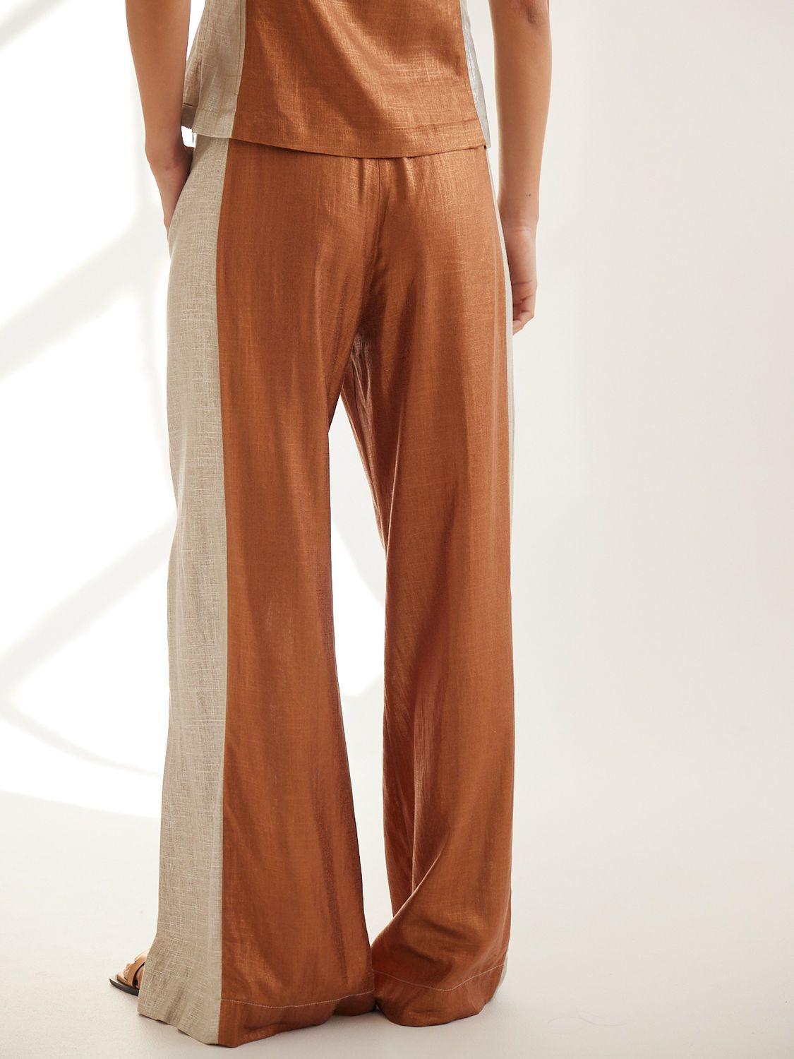 PANTALON NEREA bronce 4