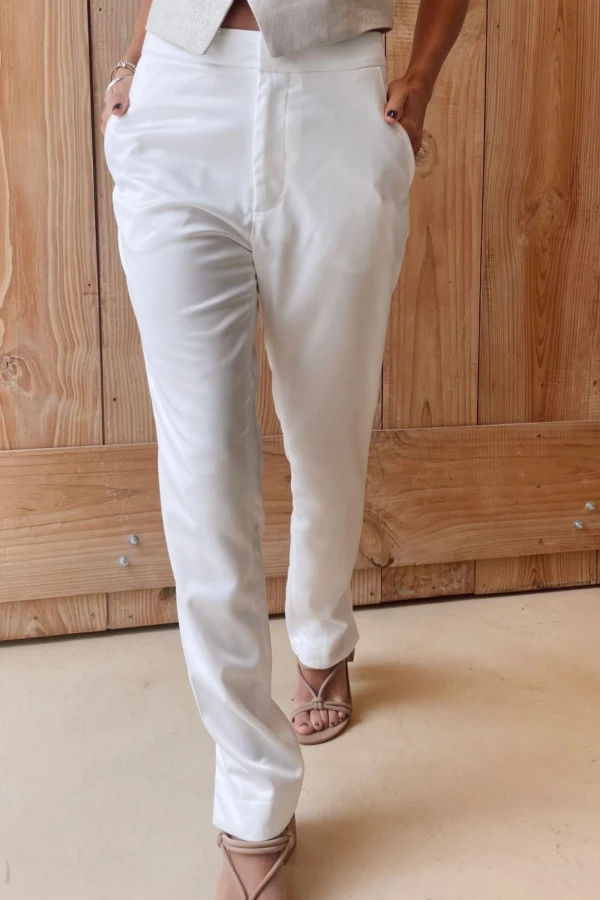pantalón satén blanco 4