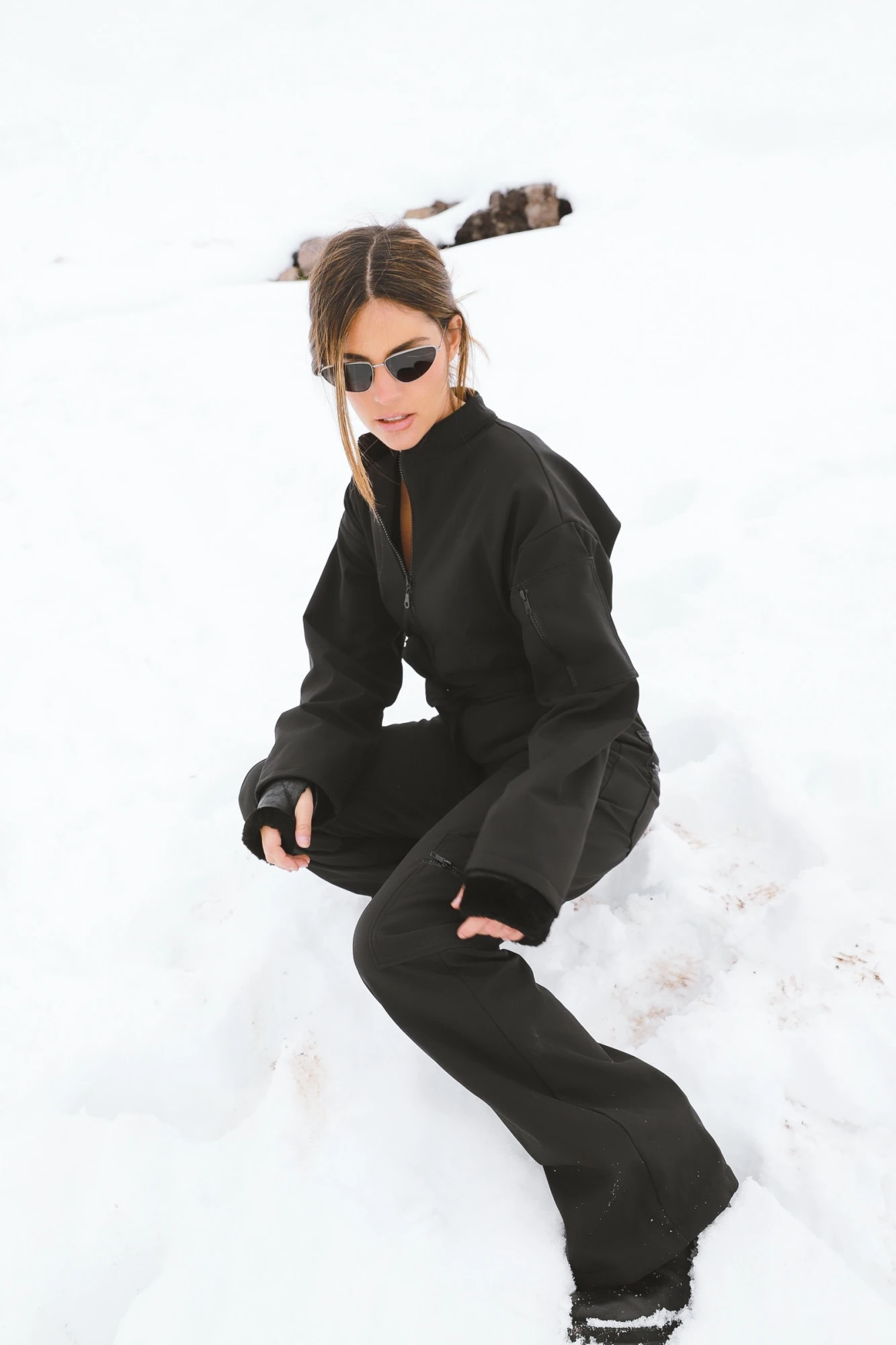 Ski Suit negro 1