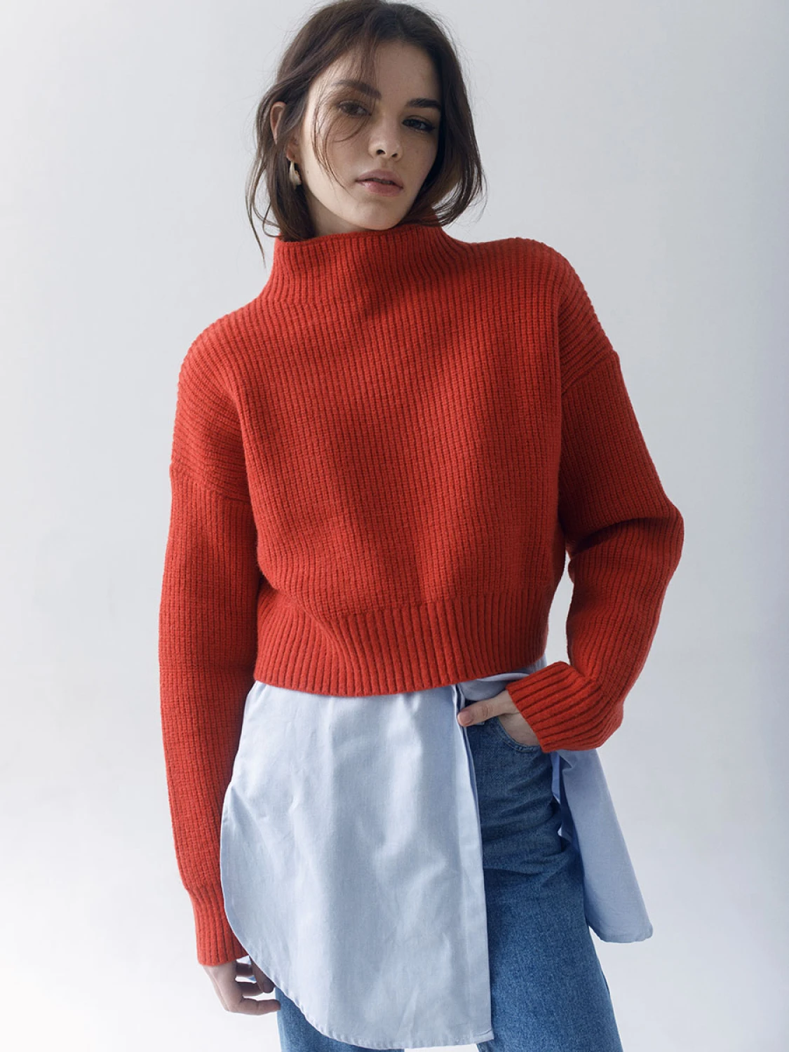 Sweater Arlec rojo l