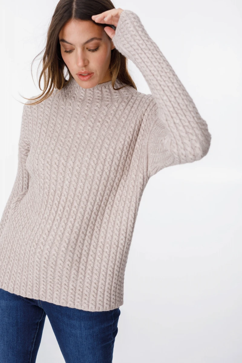 Sweater Espiral vison talle unico