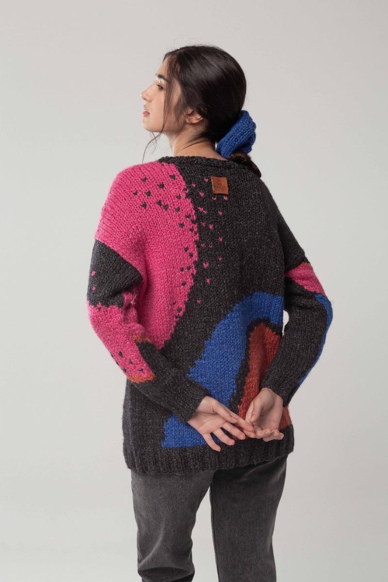 Sweater Funghi negro talle unico