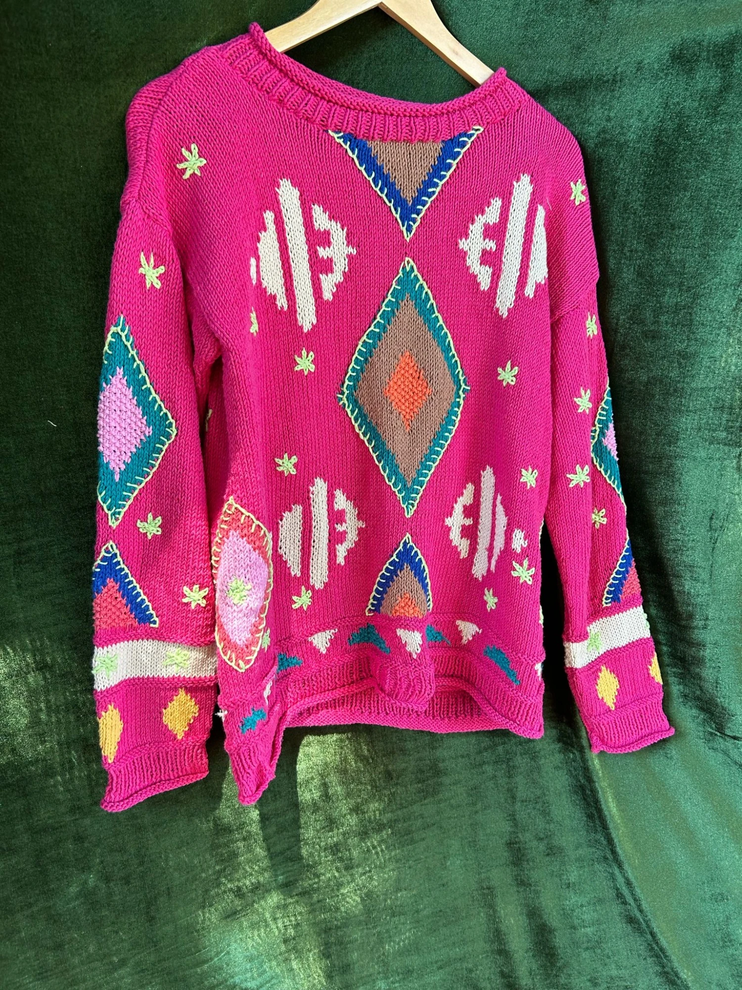 Sweater Gitano fucsia talle unico
