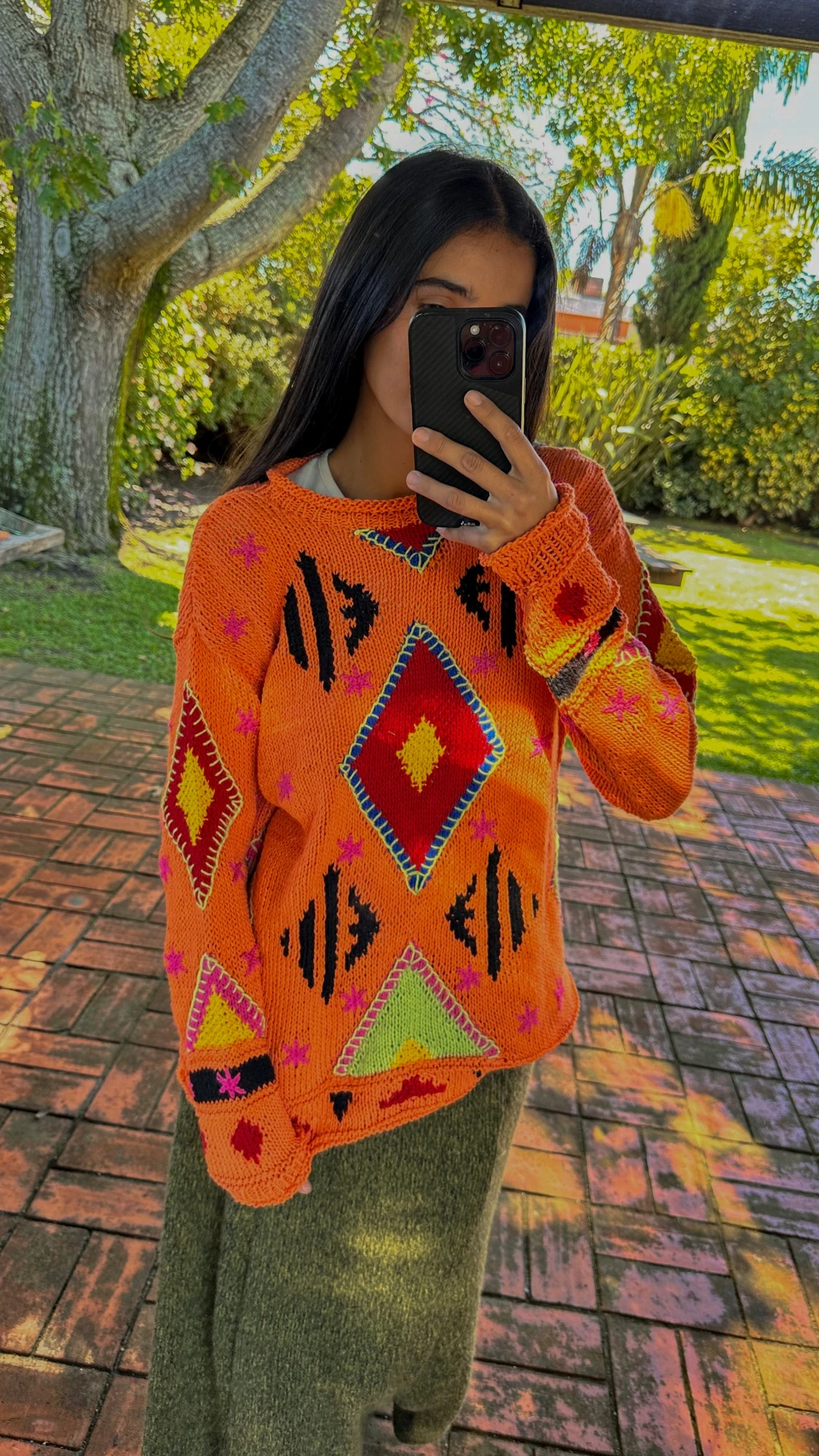 Sweater Gitano naranja n/a