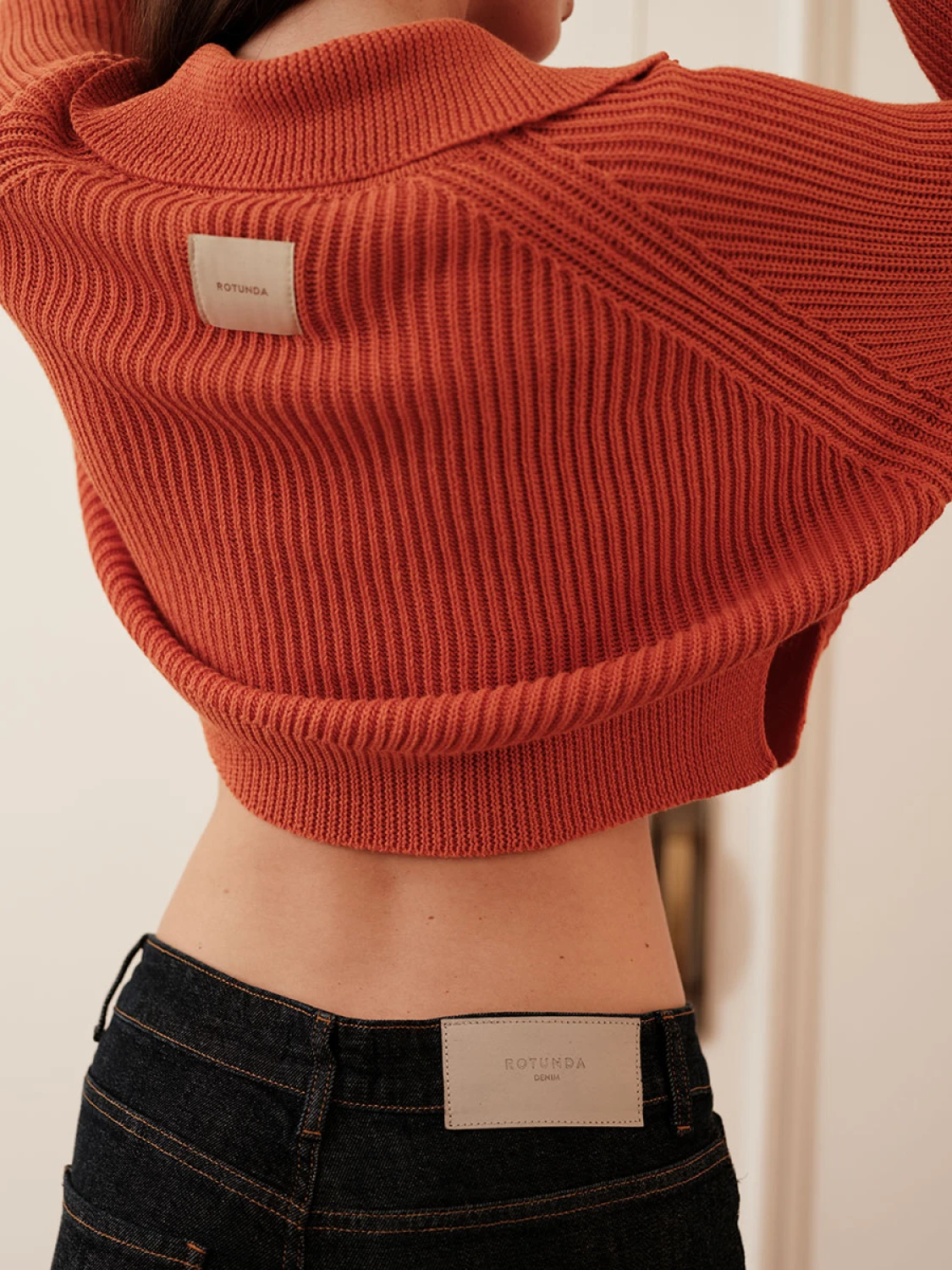 Sweater Haiem naranja m