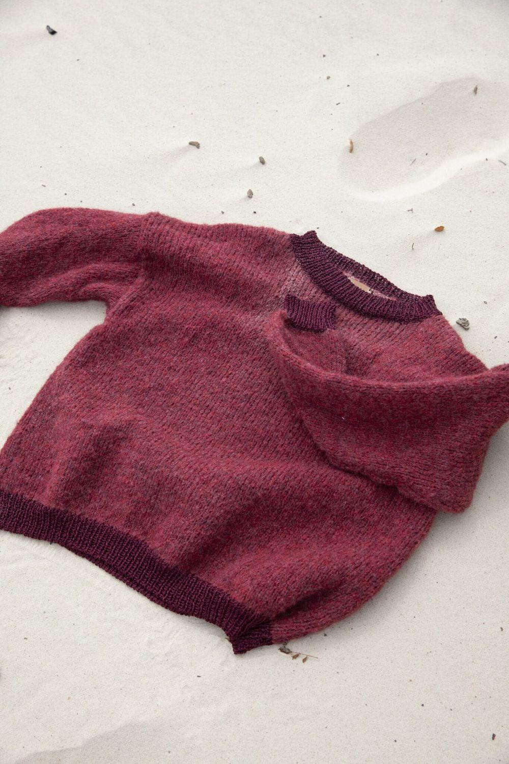 Sweater Maki Bordó Talle único