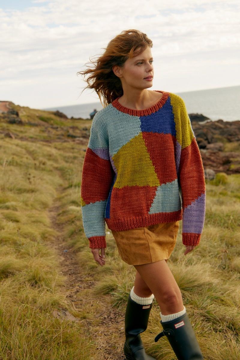 Sweater Salvador multicolor talle unico