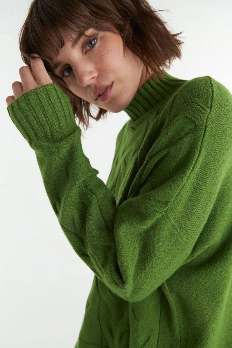 Sweater Toronto verde talle unico