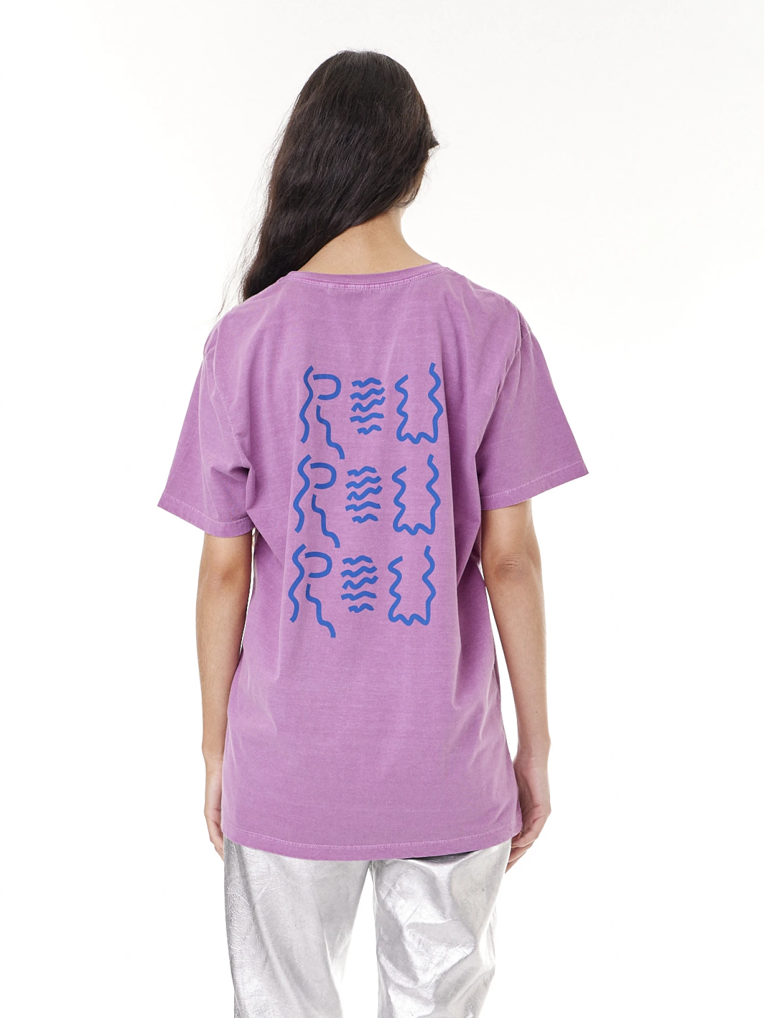 T-shirt ROU violeta m