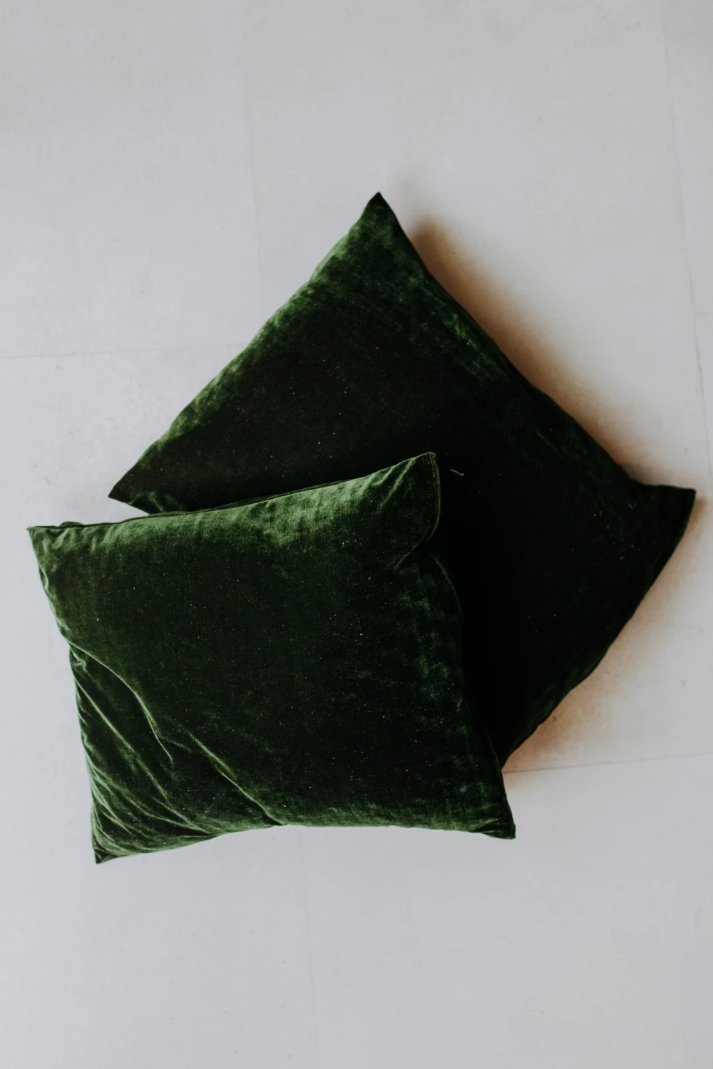 Terciopelo Cushion Mediano verde n/a