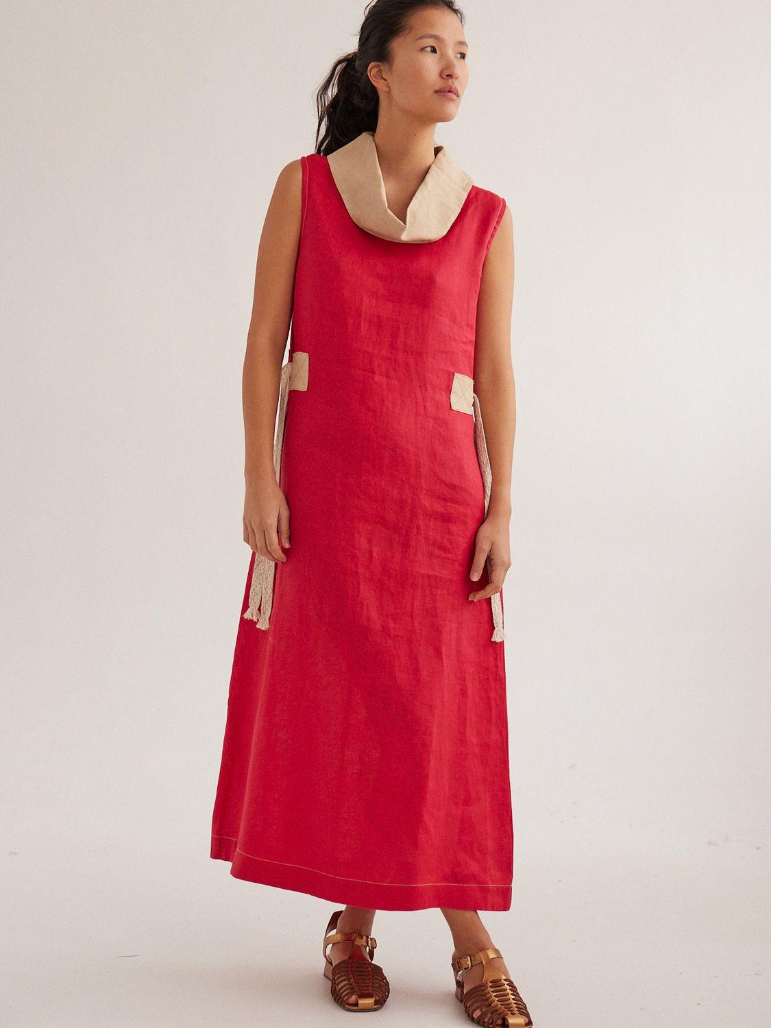 VESTIDO CARO rojo 3