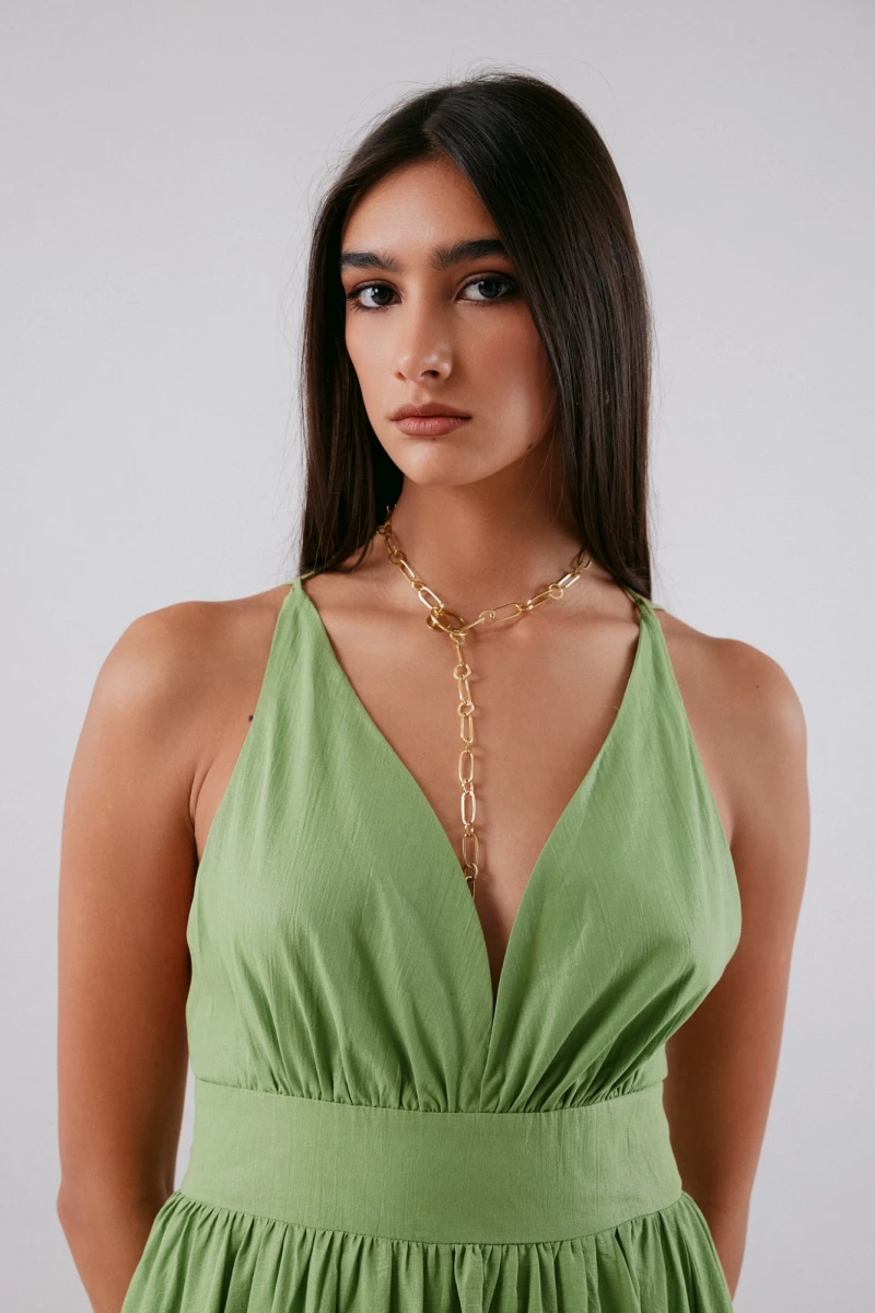 Vestido Nailah verde s