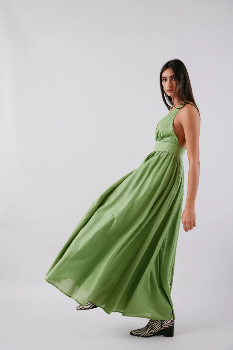 Vestido Nailah verde s