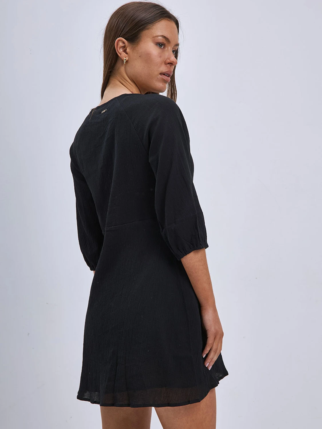 Vestido Vasy negro xl