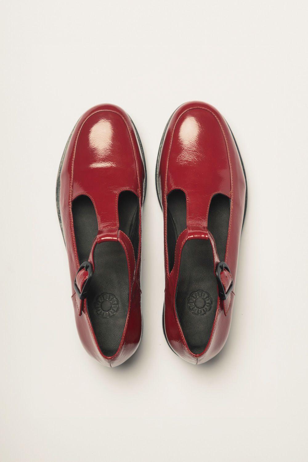 Zapato Guillermina Rojo 40