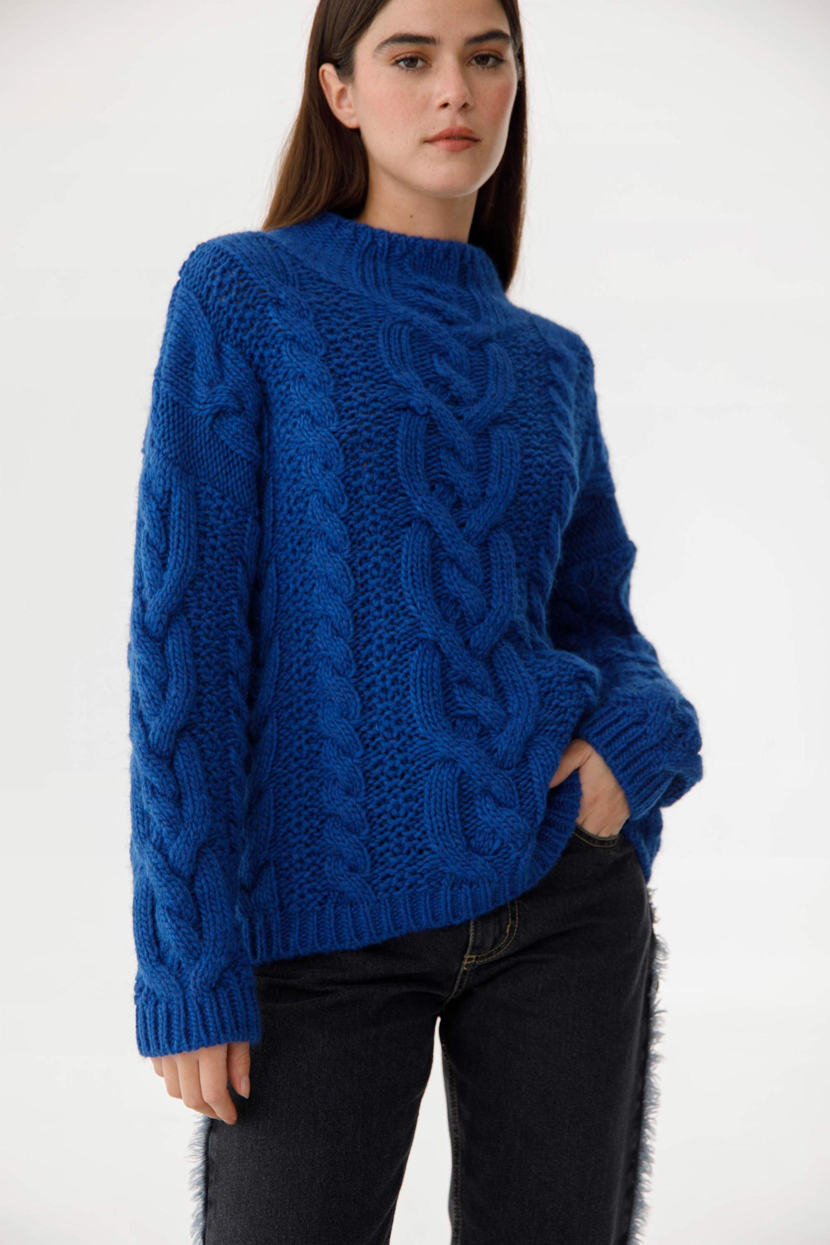 Sweater Roberta azul talle unico