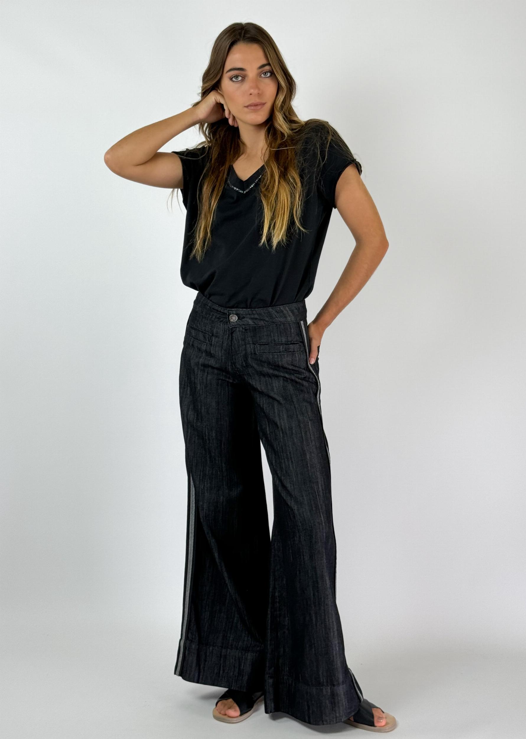 PANTALON JEAN KIARA negro m