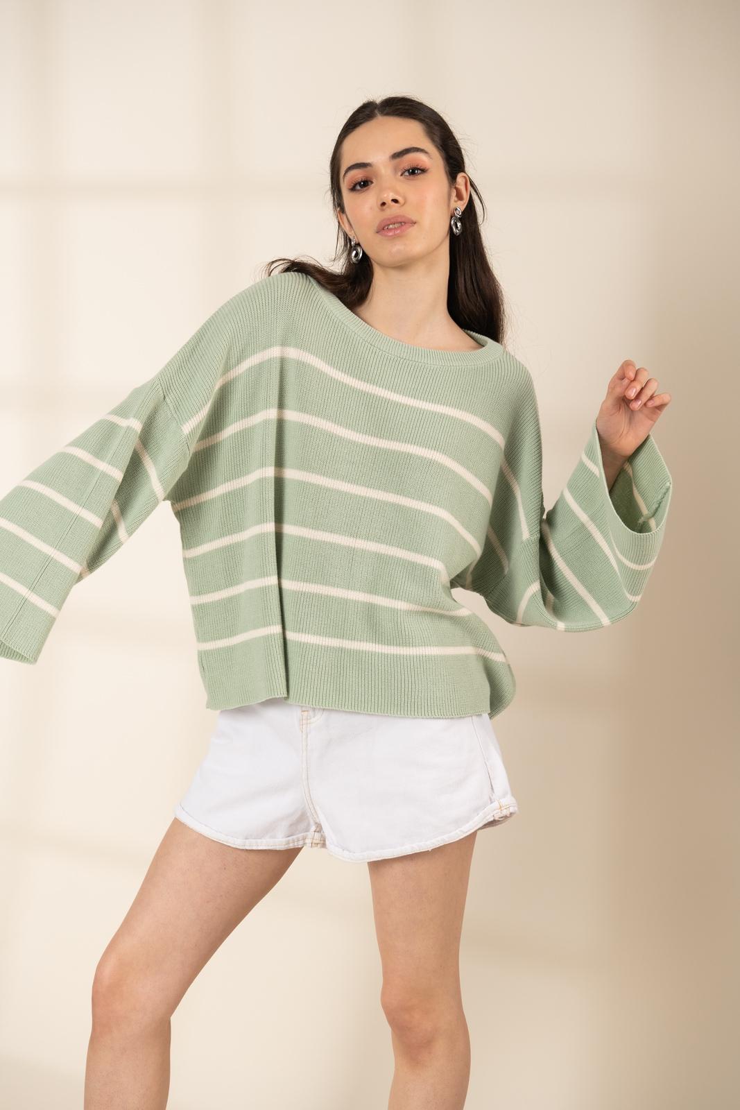 SWEATER ZARAGOZA menta talle unico