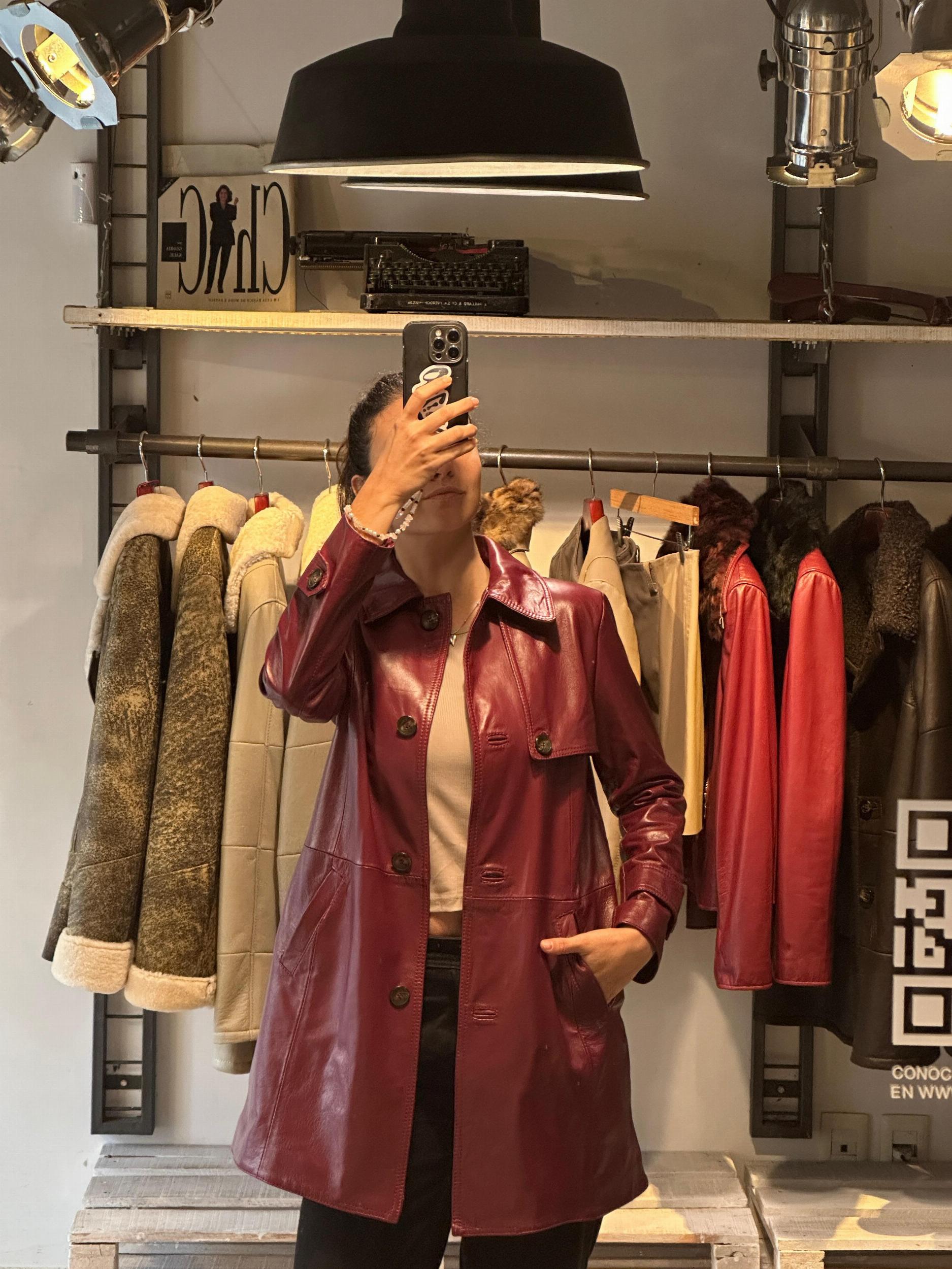 TRENCH LUA bordo xl
