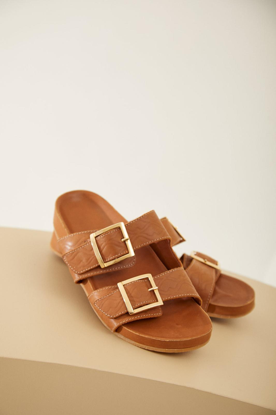 BIRKEN PALMA camel 36