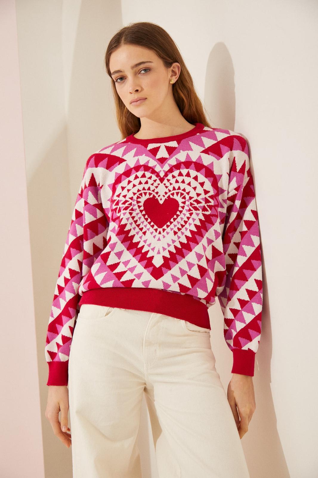 SWEATER MAY fucsia talle unico