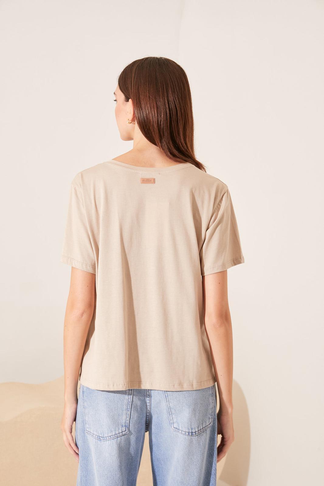 REMERA FANTASY beige m/l