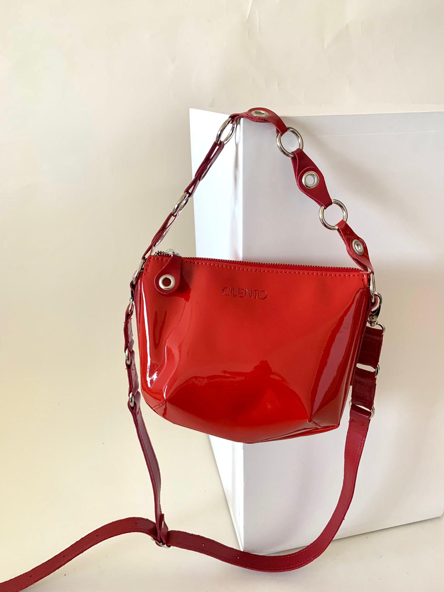 Cartera Nicola rojo n/a