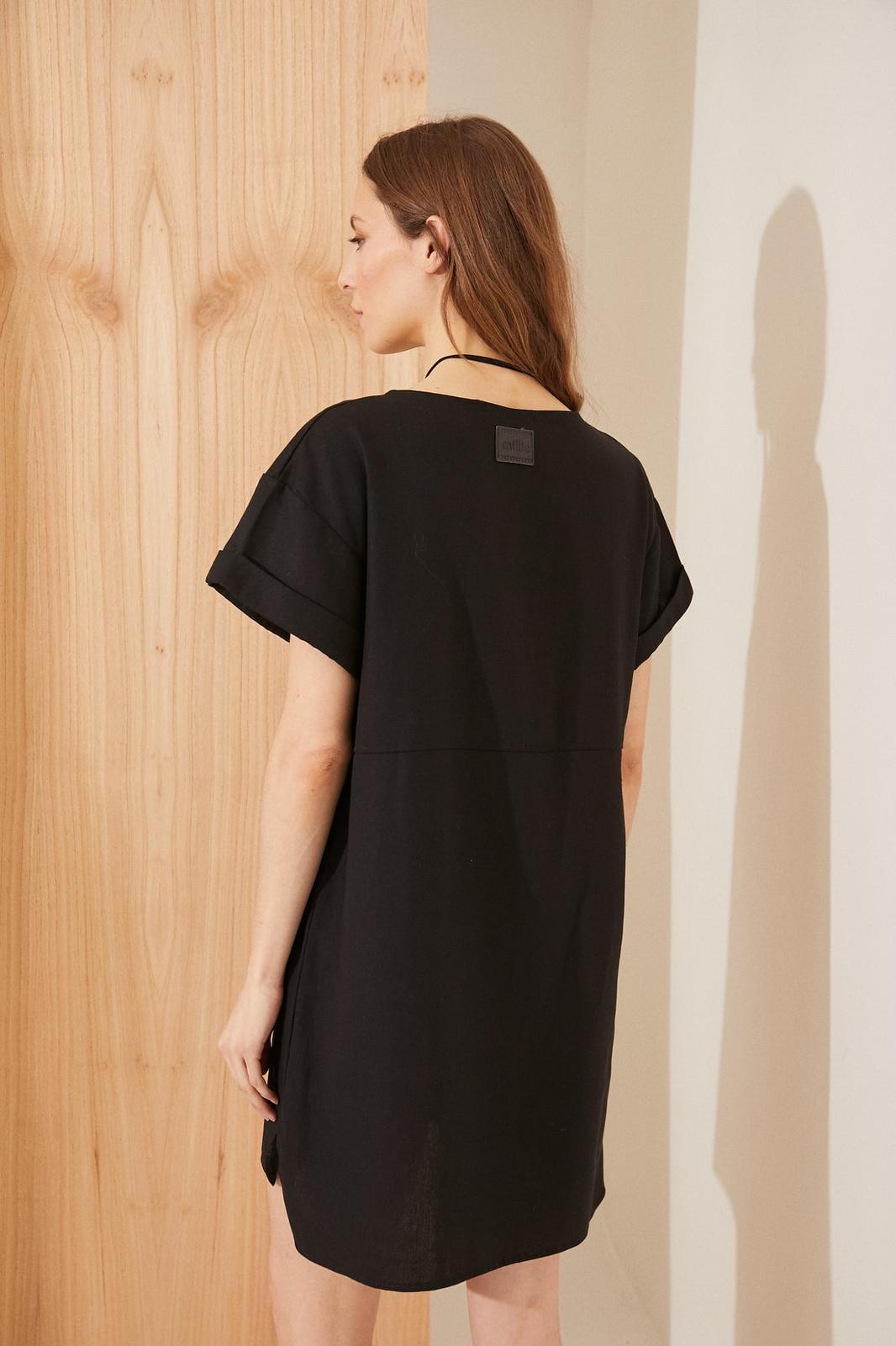 VESTIDO VOYAGE negro m