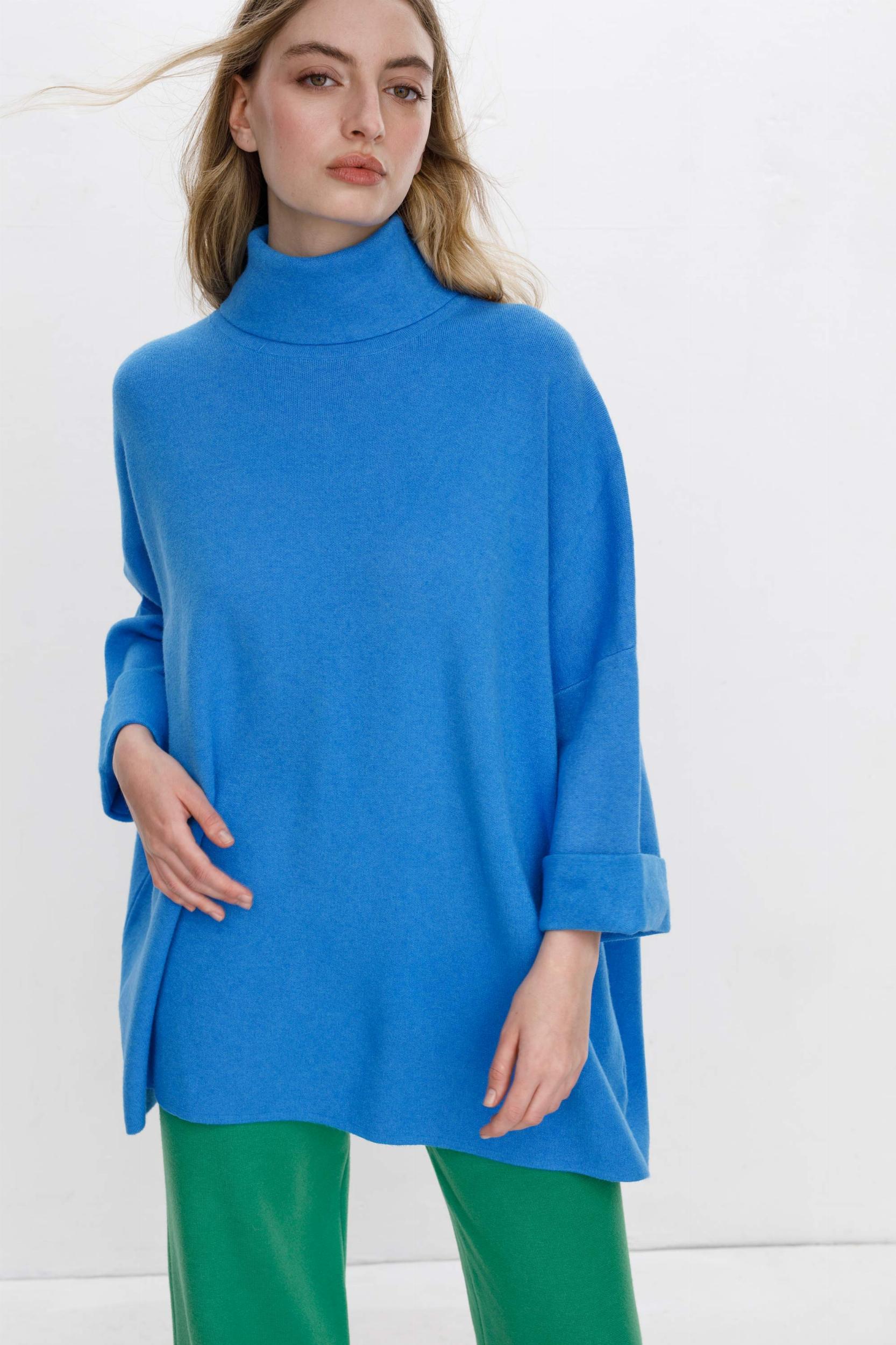 Sweater Vilma azul talle unico