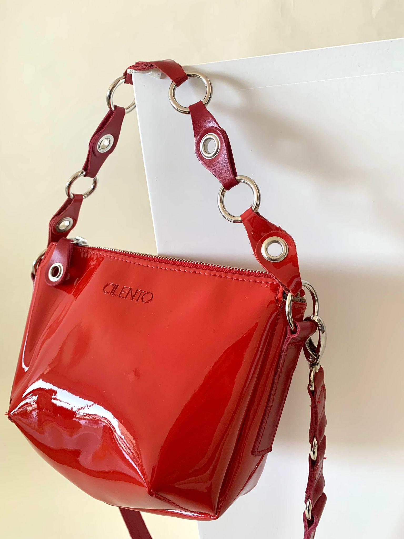 Cartera Nicola rojo n/a