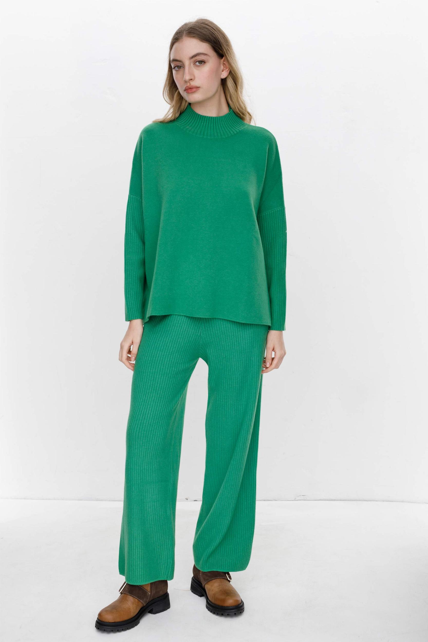 Sweater Milena verde talle unico
